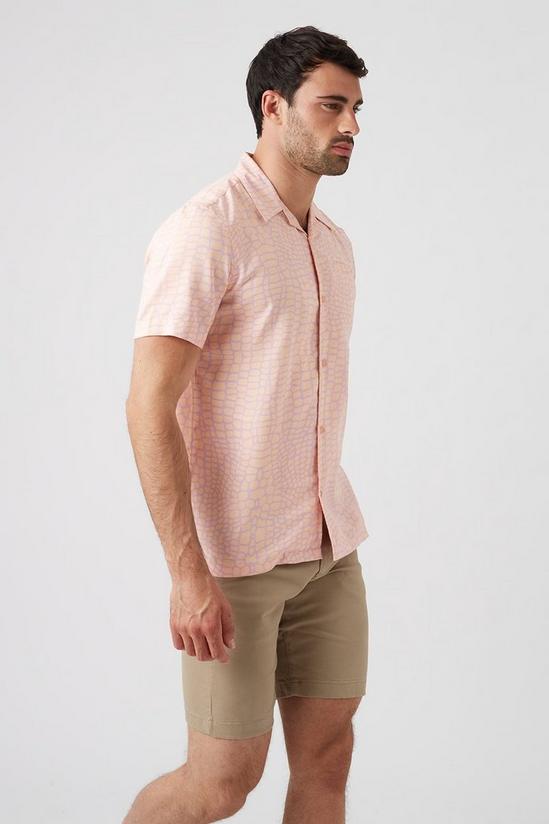 Burton Pink Revere Collar Shirt 1
