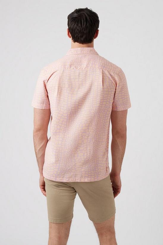 Burton Pink Revere Collar Shirt 3