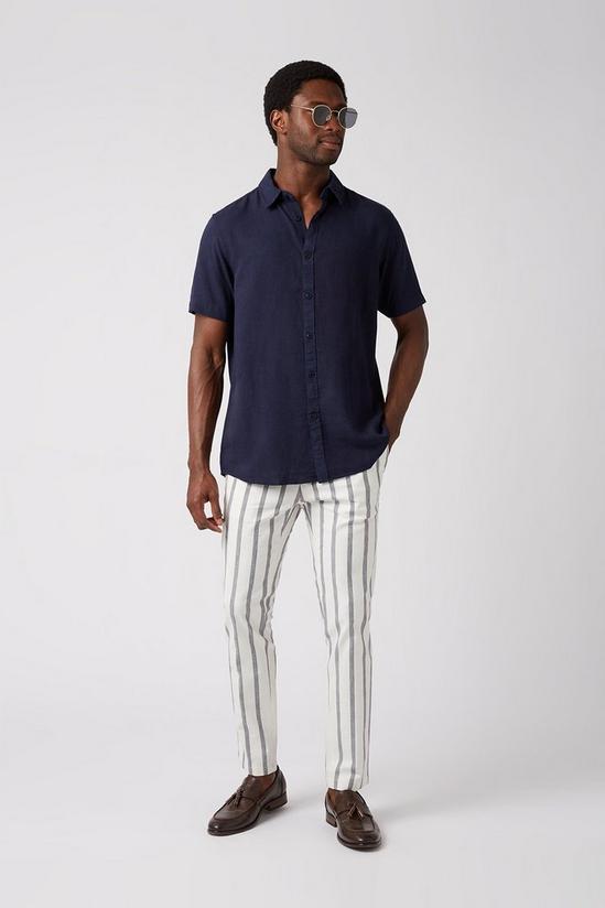 Burton Short Sleeve Linen Shirt 2