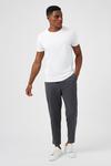 Burton Tapered Mid Grey Crop Pull On Trousers thumbnail 2