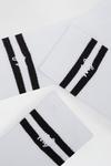 Burton 3 Pack White Striped Crew Socks thumbnail 2
