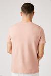 Burton Pink Textured Piping T-shirt thumbnail 3
