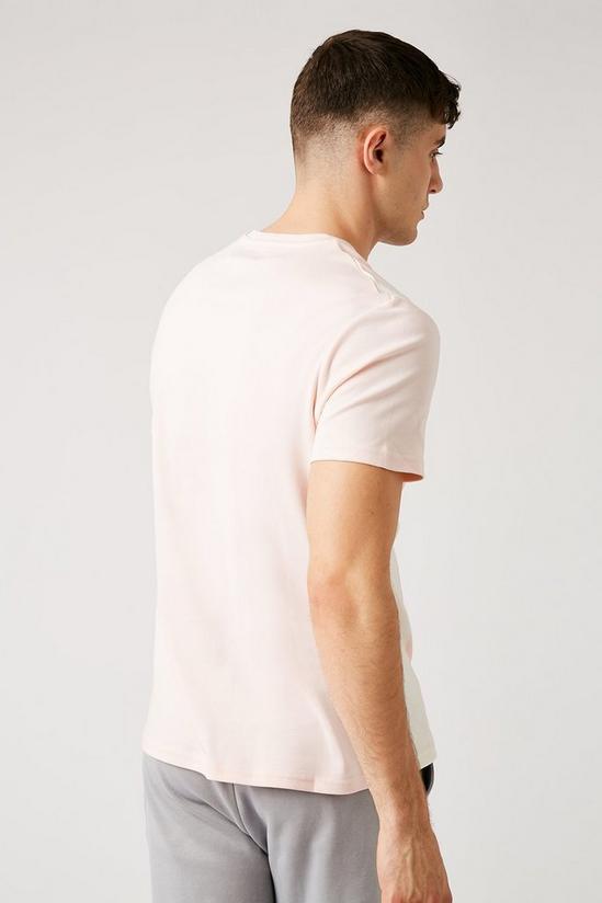 Burton Pink Vertical Stripe T-shirt 3