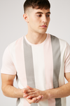 Burton Pink Vertical Stripe T-shirt thumbnail 4