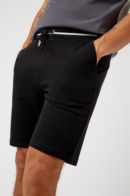 Burton Black Pique Shorts 4