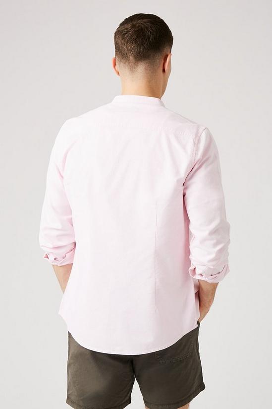 Burton Pink Long Sleeve Skinny Oxford Shirt 3