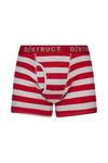 Burton 2 Pack Red and  Grey Stripe Trunks thumbnail 2