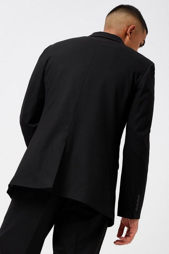 Burton Black Essential Tailored Fit Suit Jacket 3