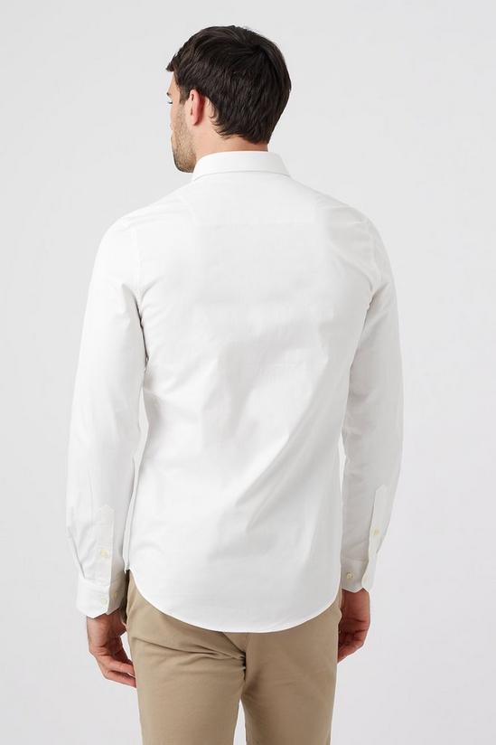 Burton Long Sleeve Twill Shirt With Chest Embroidery 3