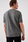 Burton Relaxed Fit Grey Knitted T-shirt thumbnail 3