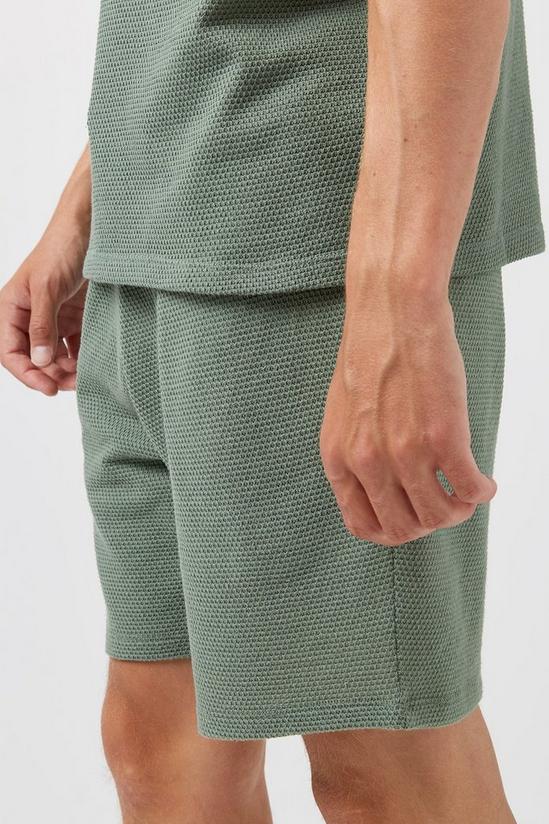 Burton Knitted Textured Lounge Shorts 4
