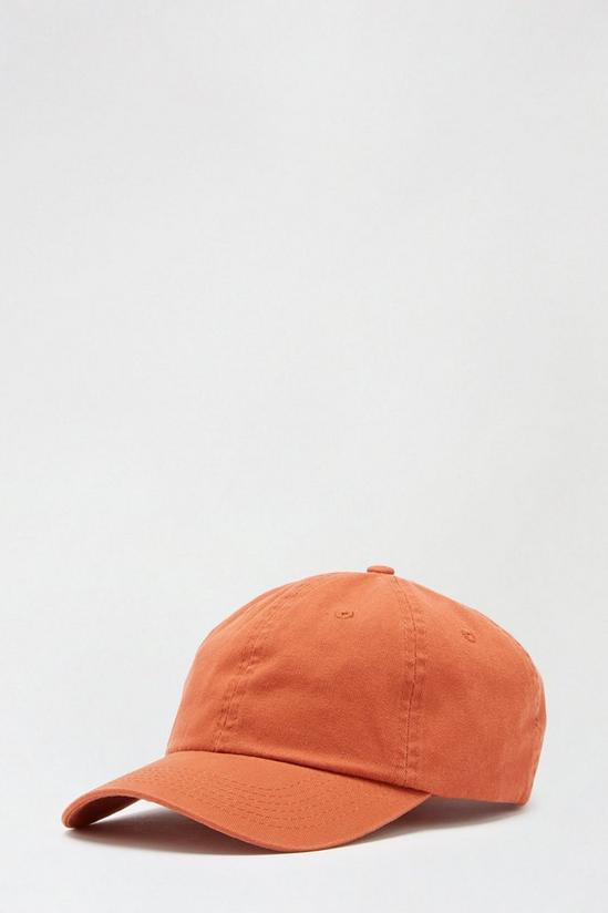 Burton Orange Baseball Cap 2