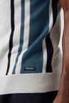Burton Vertical Stripes Knitted Zip Polo thumbnail 4