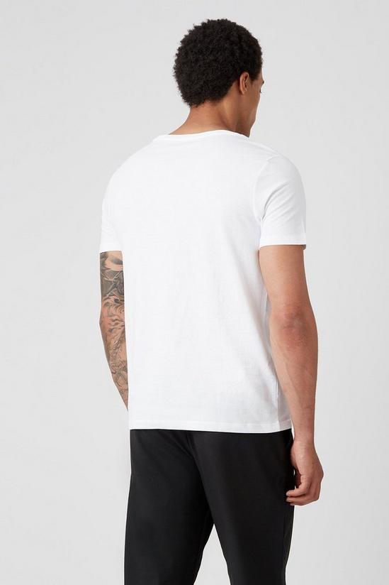 Burton White Scoop Neck T-shirt 3