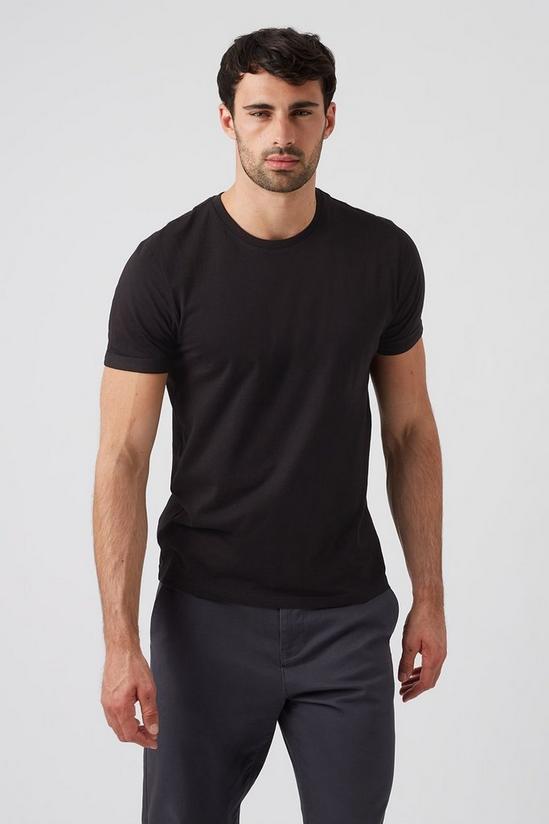 Burton Black Roll Sleeve T Shirt 1