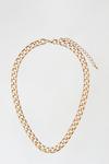 Burton Gold Loop Chain Necklace thumbnail 1