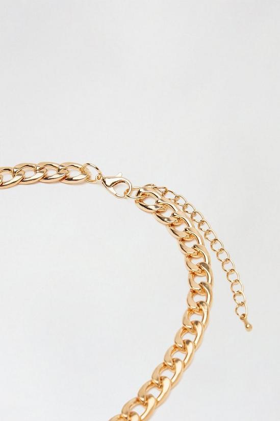 Burton Gold Loop Chain Necklace 2