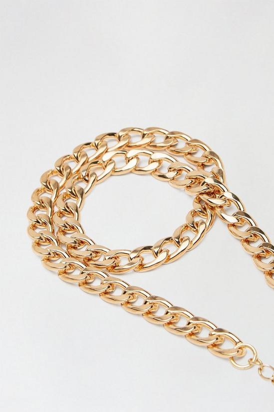 Burton Gold Loop Chain Necklace 3