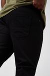 Burton Plus and Tall Tapered Black Jeans thumbnail 4