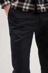 Burton Skinny Fit Navy Pintuck Smart Trousers thumbnail 4