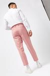 Burton Tapered Pink Cropped Trousers thumbnail 3