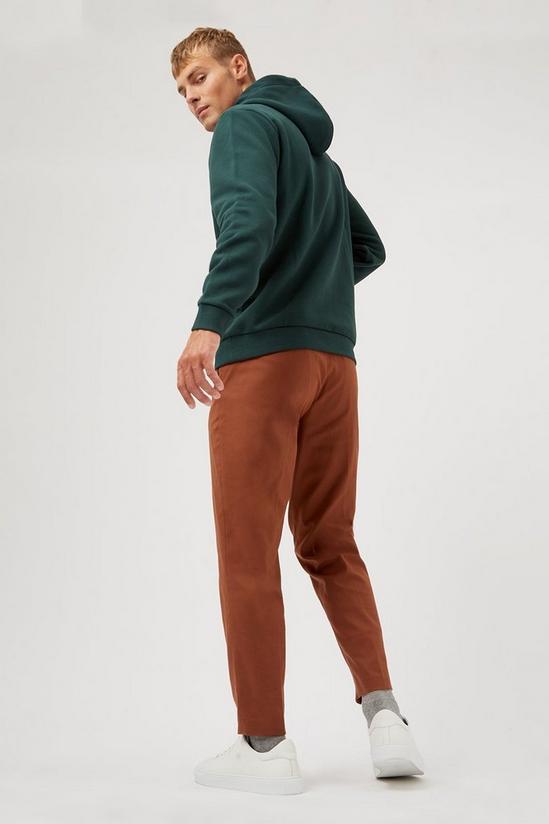 Burton Slim Warm Brown Trousers 3