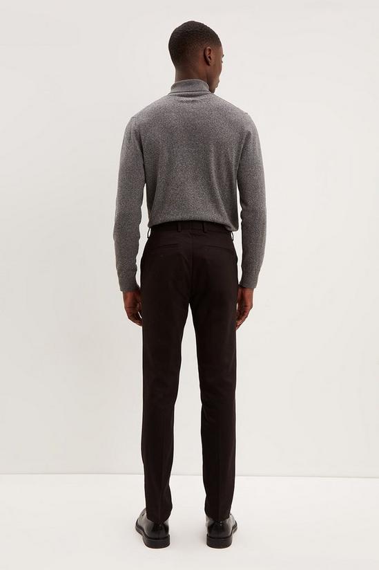Burton Slim Black Smart Crop Trousers 3