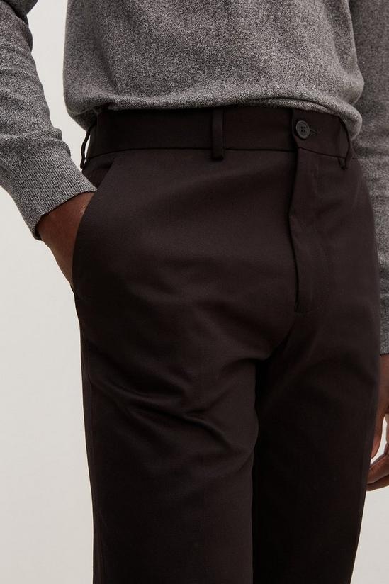 Burton Slim Black Smart Crop Trousers 4