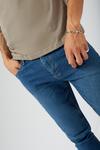Burton Blue Mid Wash Skinny Jeans thumbnail 4