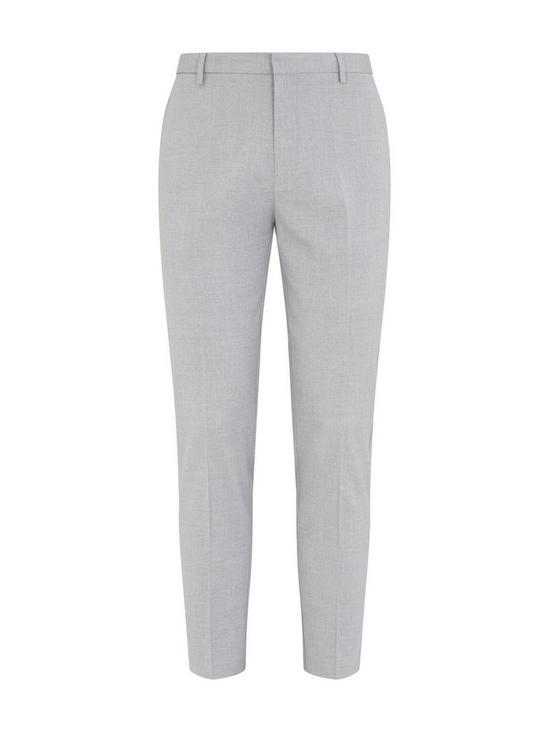 Burton Light Grey Super Skinny Fit Trousers 1