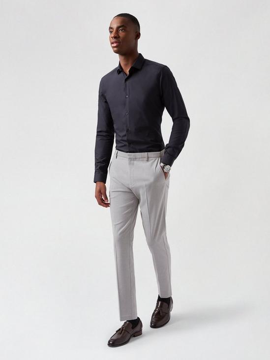 Burton Light Grey Super Skinny Fit Trousers 2