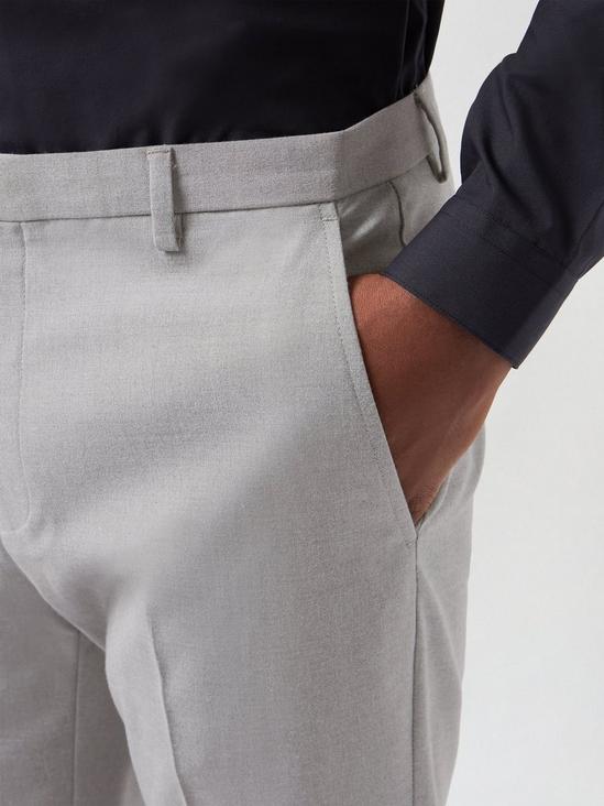 Burton Light Grey Super Skinny Fit Trousers 4