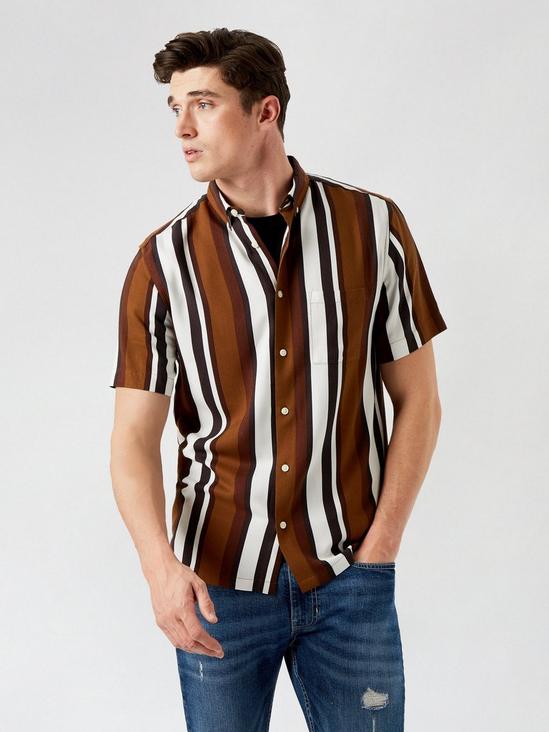 Burton Multicoloured Stripe Shirt 1