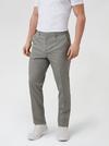 Burton Neutral Slim Fit Mini Dogtooth Trousers thumbnail 1