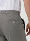 Burton Neutral Slim Fit Mini Dogtooth Trousers thumbnail 4