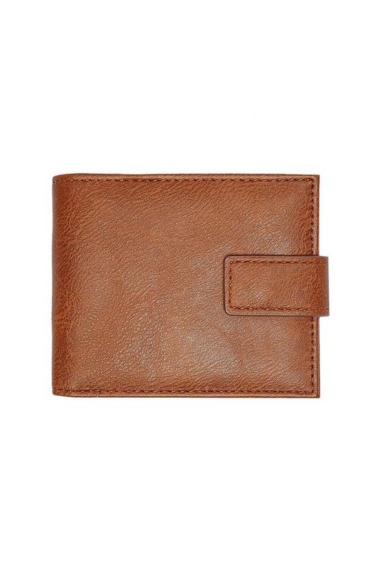 Burton Brown Tan Clasp Wallet 1