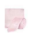 Burton Light Pink Tie and Matching Pocket Square Set thumbnail 1