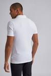 Burton White Muscle Fit Polo Shirt thumbnail 3