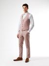 Burton Dusty Pink Marl Skinny Fit Suit Trousers thumbnail 5