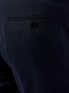 Burton Navy Essential Slim Fit Suit Trousers with Stretch thumbnail 4