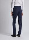 Burton Navy Pinstripe Slim Fit Suit Trousers thumbnail 3