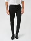 Burton Black Skinny Fit Trousers With Polyester thumbnail 1