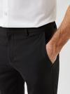 Burton Black Skinny Fit Trousers With Polyester thumbnail 4