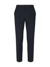 Burton Navy Skinny Trousers with Polyester thumbnail 1