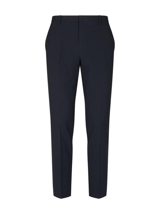 Burton Navy Skinny Trousers with Polyester 1
