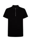 Burton Black Wide Rib Polo Shirt thumbnail 4