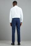 Burton Skinny Fit Navy Highlight Check Suit Trousers thumbnail 3