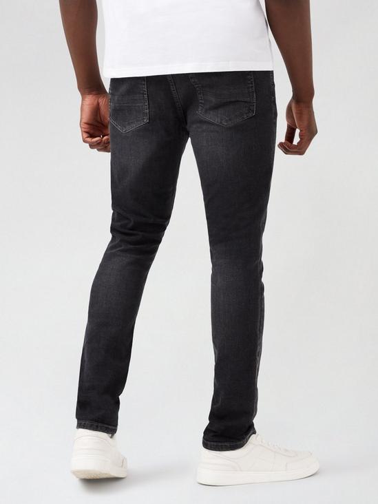 Burton Dark Grey Skinny Fit Jeans 4