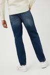 Burton Straight Belted Mid Blue Jeans thumbnail 3