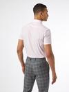Burton Pink Slim Fit Short Sleeve Easy Iron Shirt thumbnail 4